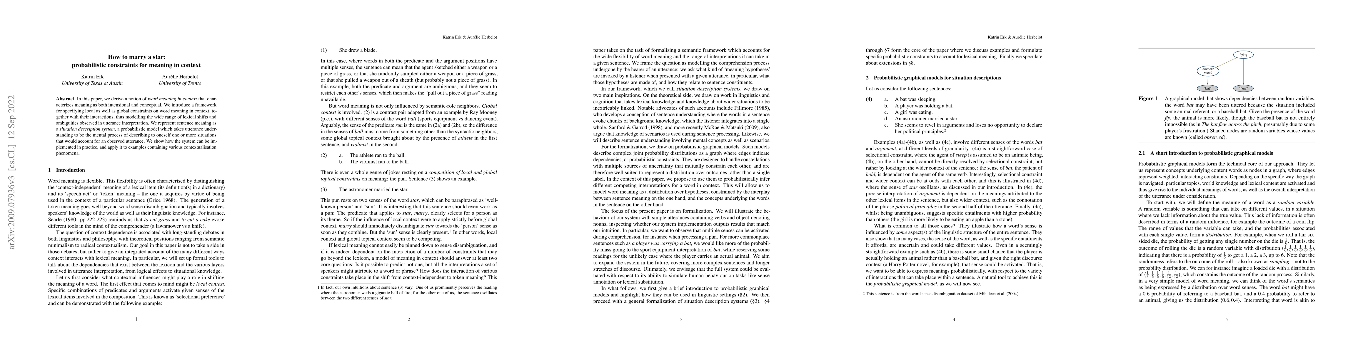 Thumbnail for How to marry a star: probabilistic constraints for meaning in context