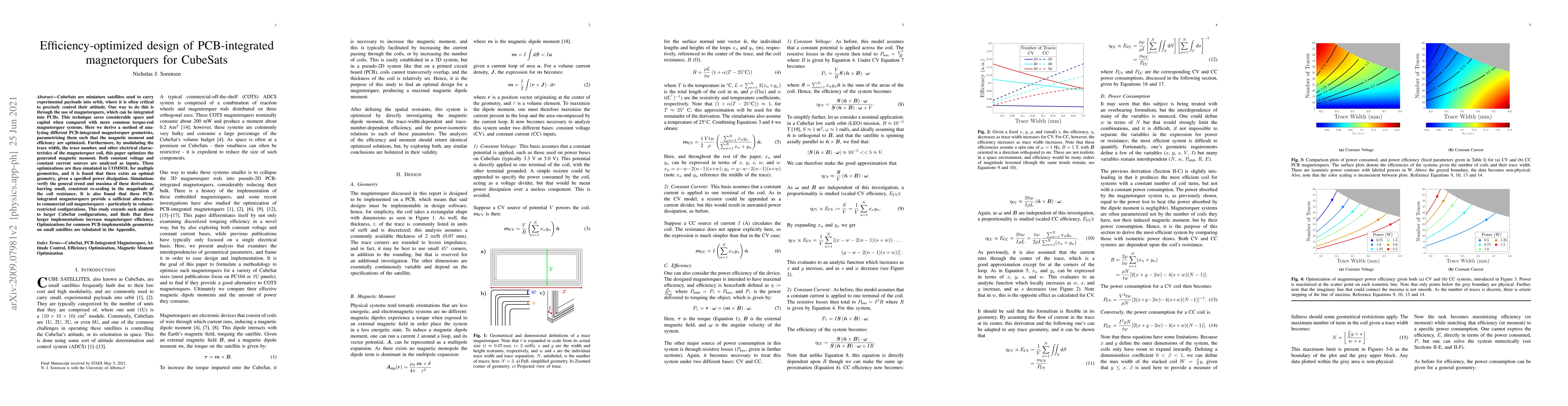 Thumbnail for Efficiency-optimized design of PCB-integrated magnetorquers for CubeSats