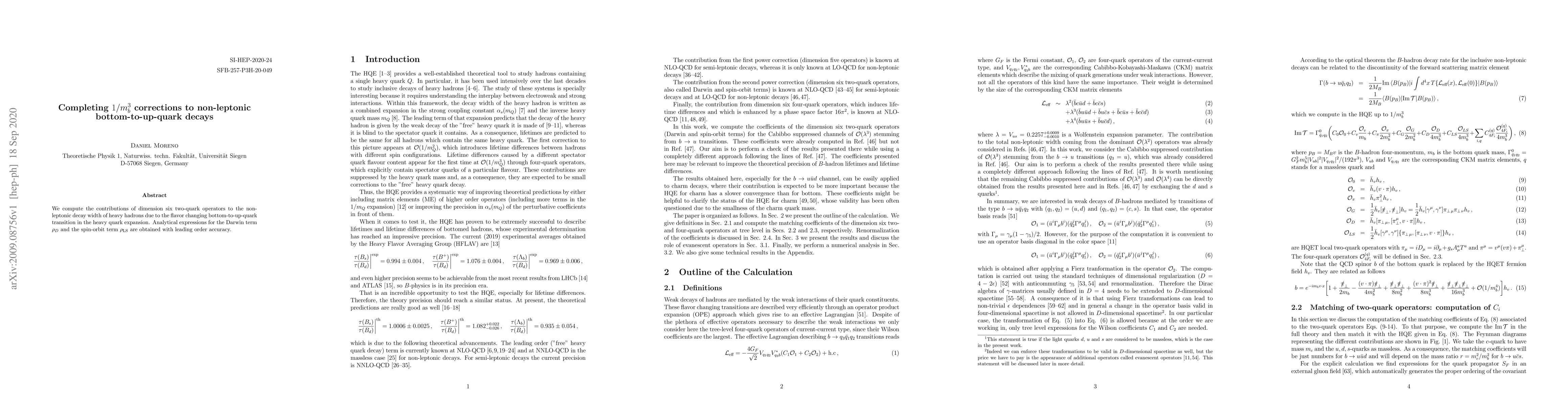 Thumbnail for Completing $1/m_b^3$ corrections to non-leptonic bottom-to-up-quark
  decays