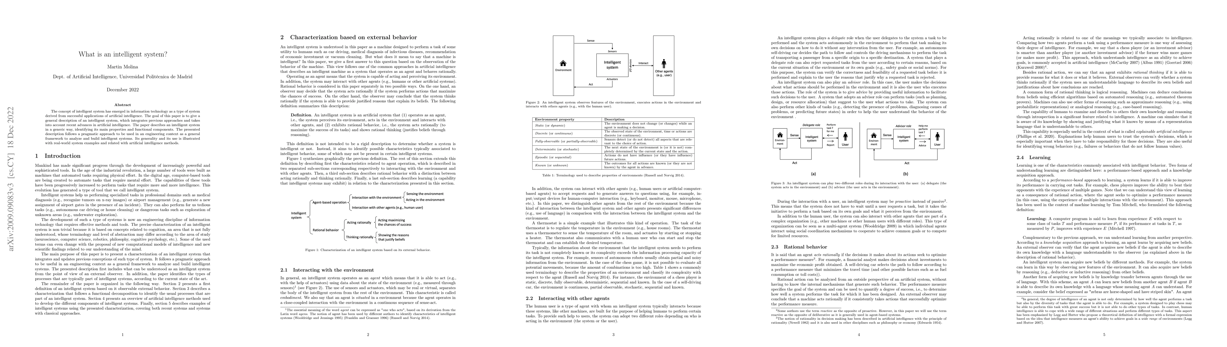 Thumbnail for What is an intelligent system?