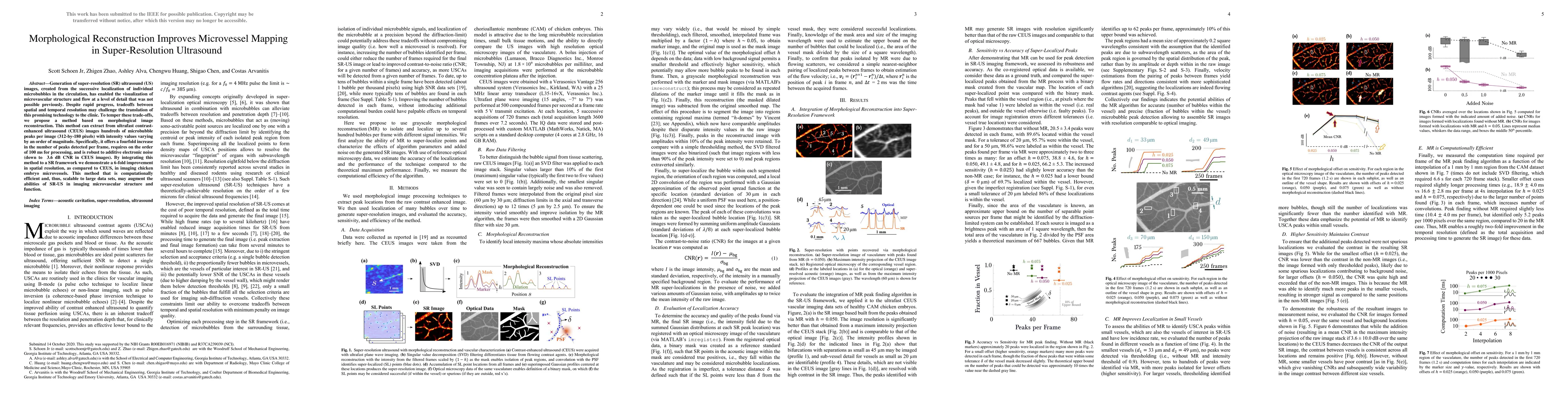 Thumbnail for Morphological Reconstruction Improves Microvessel Mapping in
  Super-Resolution Ultrasound