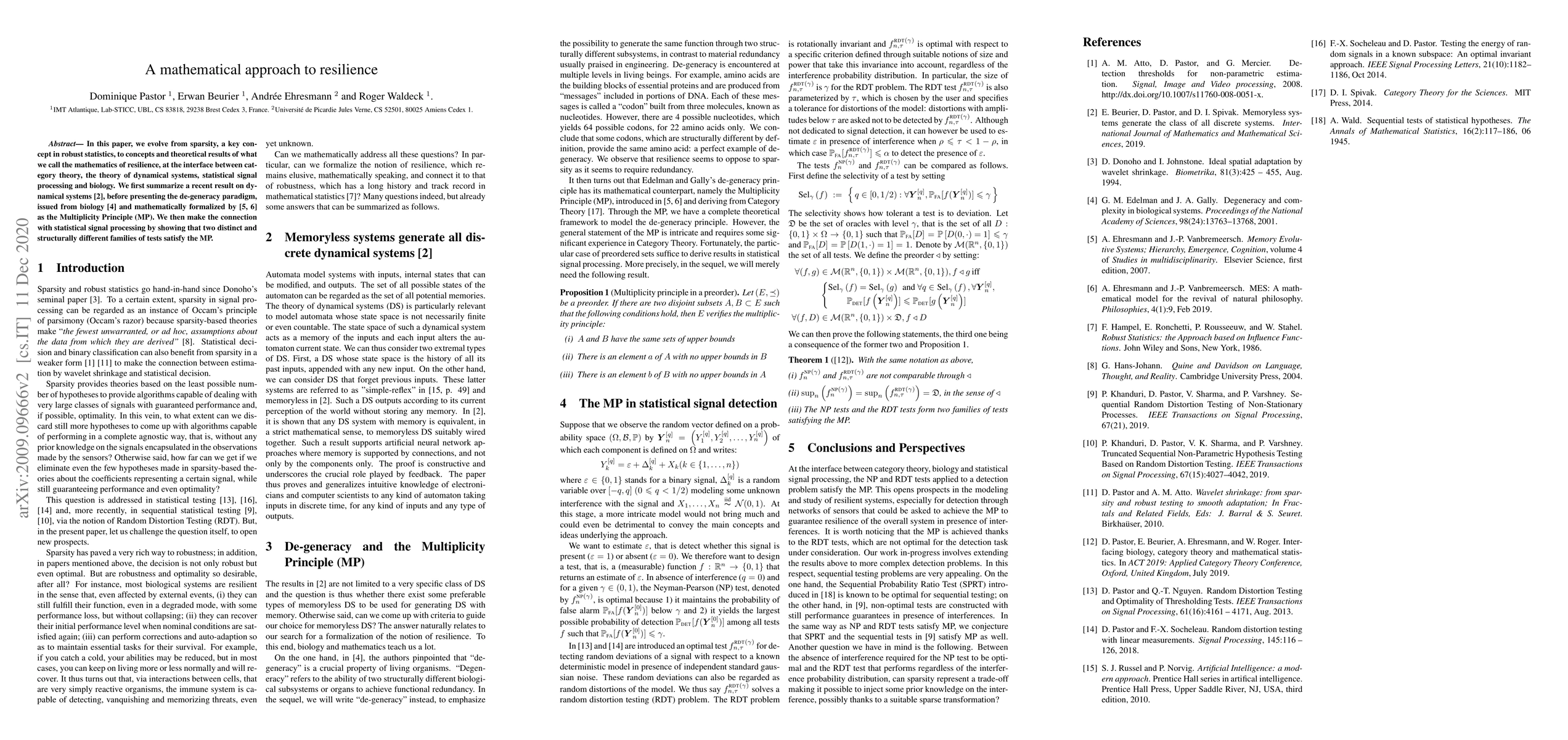 Thumbnail for A mathematical approach to resilience