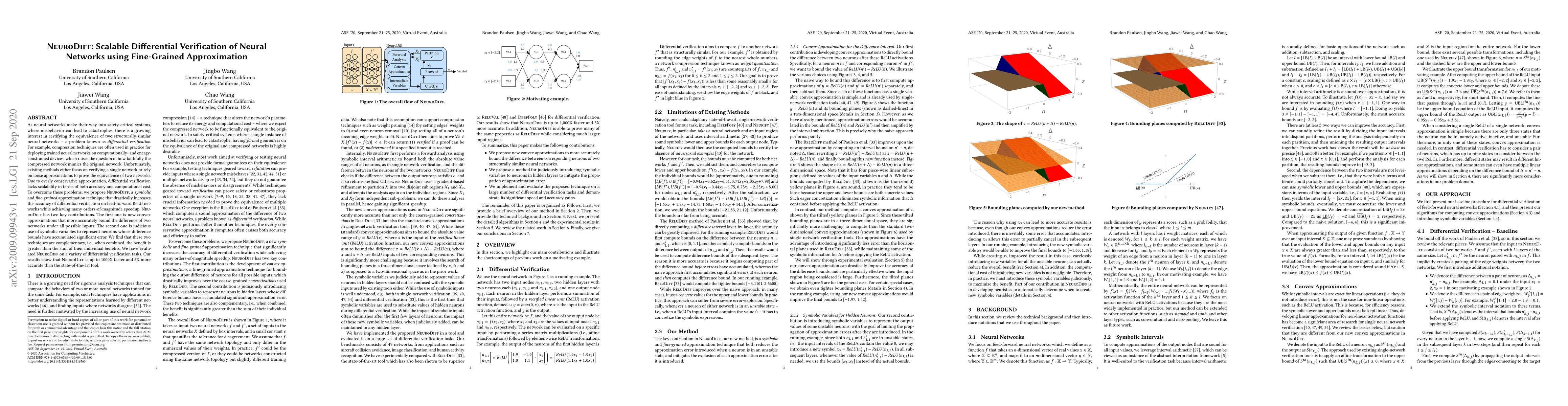Thumbnail for NeuroDiff: Scalable Differential Verification of Neural Networks using
  Fine-Grained Approximation
