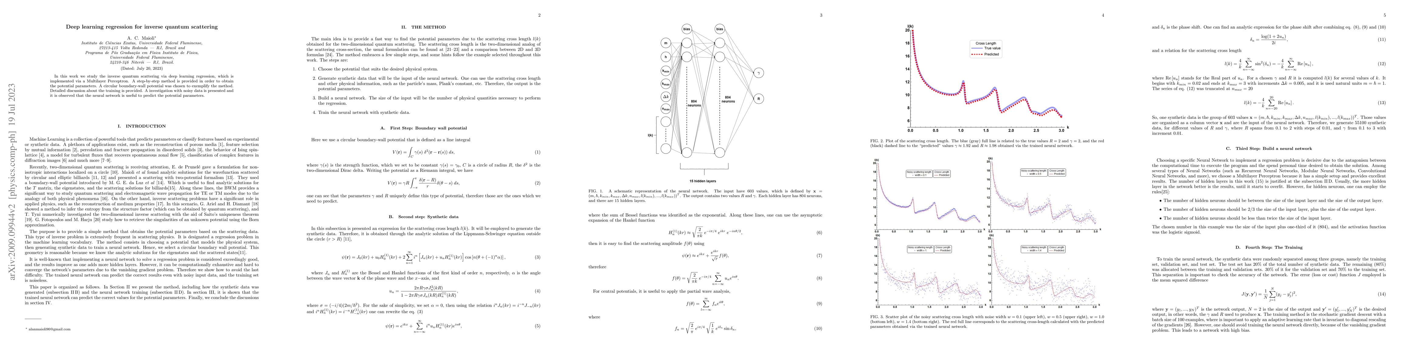 Thumbnail for Deep learning regression for inverse quantum scattering