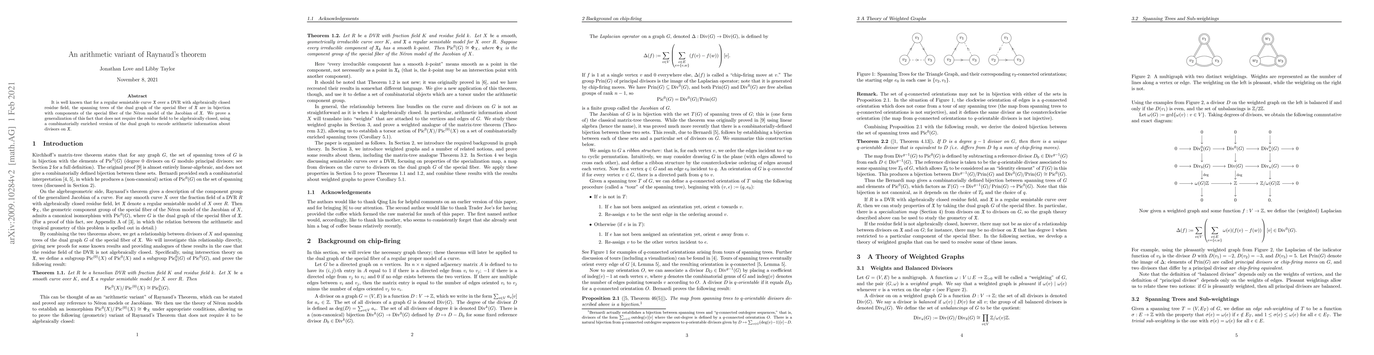 Thumbnail for An arithmetic variant of Raynaud's theorem