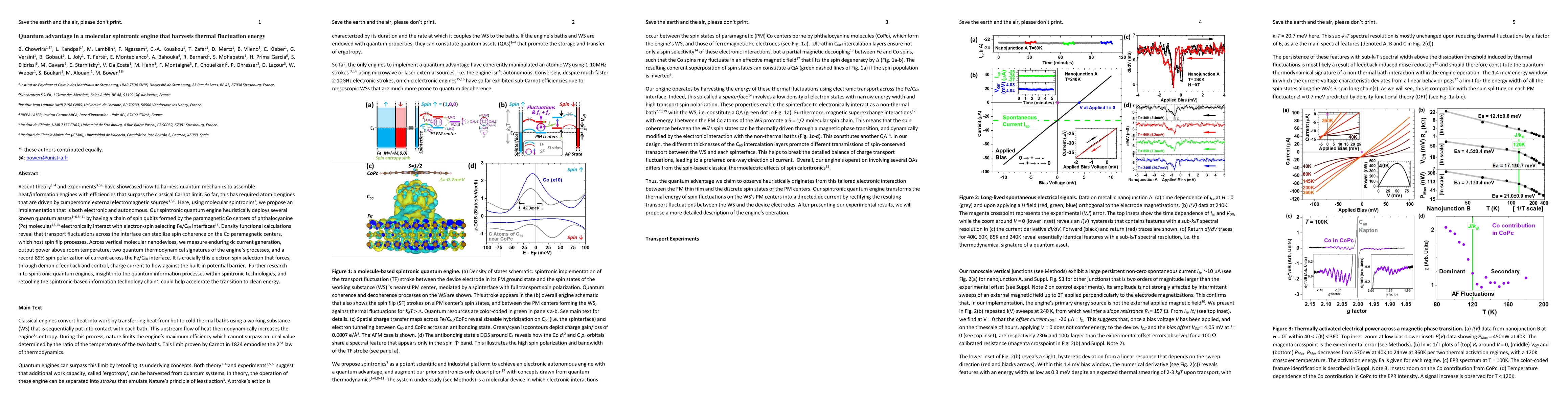 Thumbnail for Quantum advantage in a molecular spintronic engine that harvests thermal
  fluctuation energy