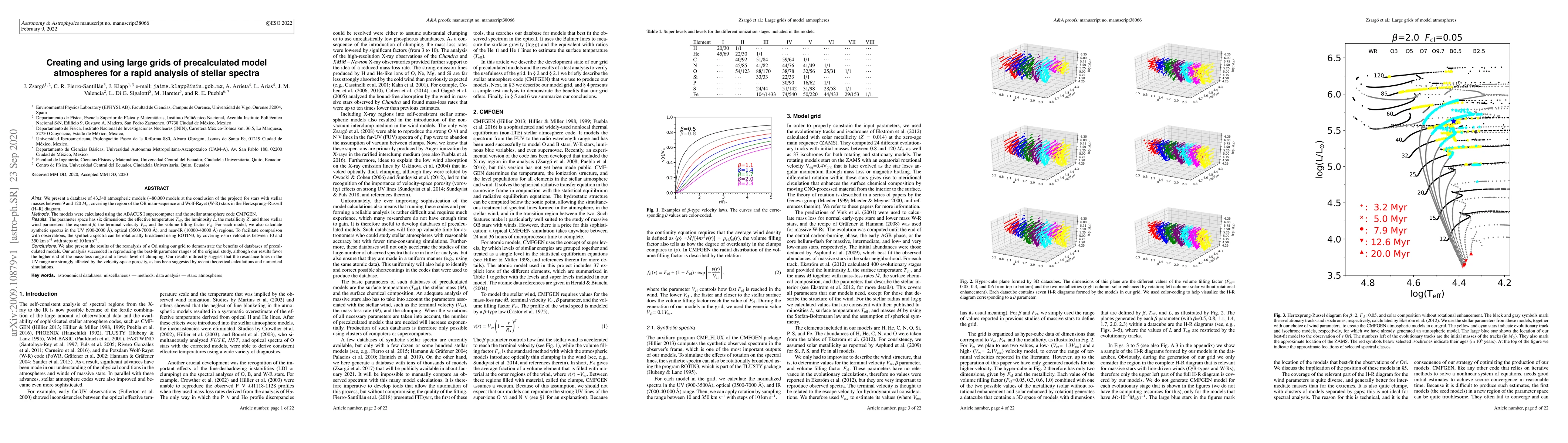 Thumbnail for Creating and using large grids of precalculated model atmospheres for a
  rapid analysis of stellar spectra