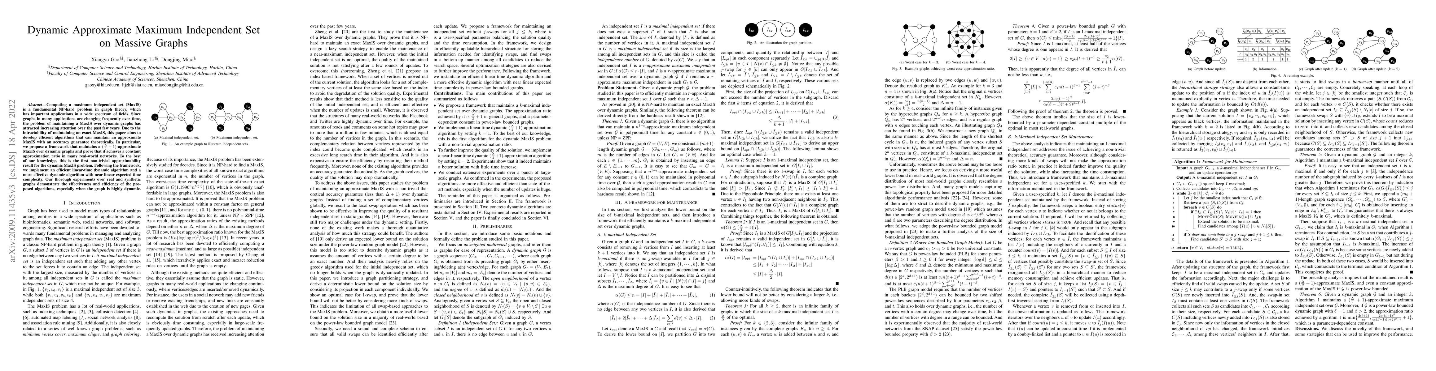 Thumbnail for Dynamic Approximate Maximum Independent Set on Massive Graphs