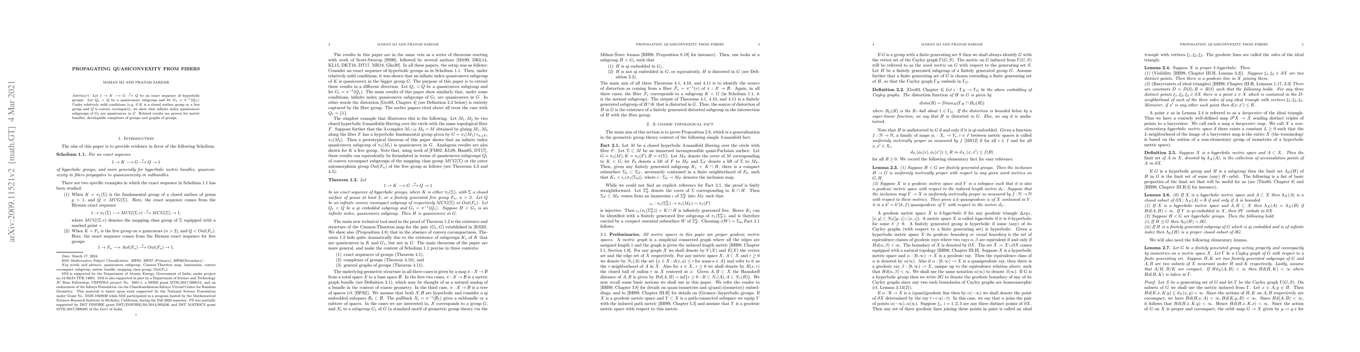 Thumbnail for Propagating quasiconvexity from fibers