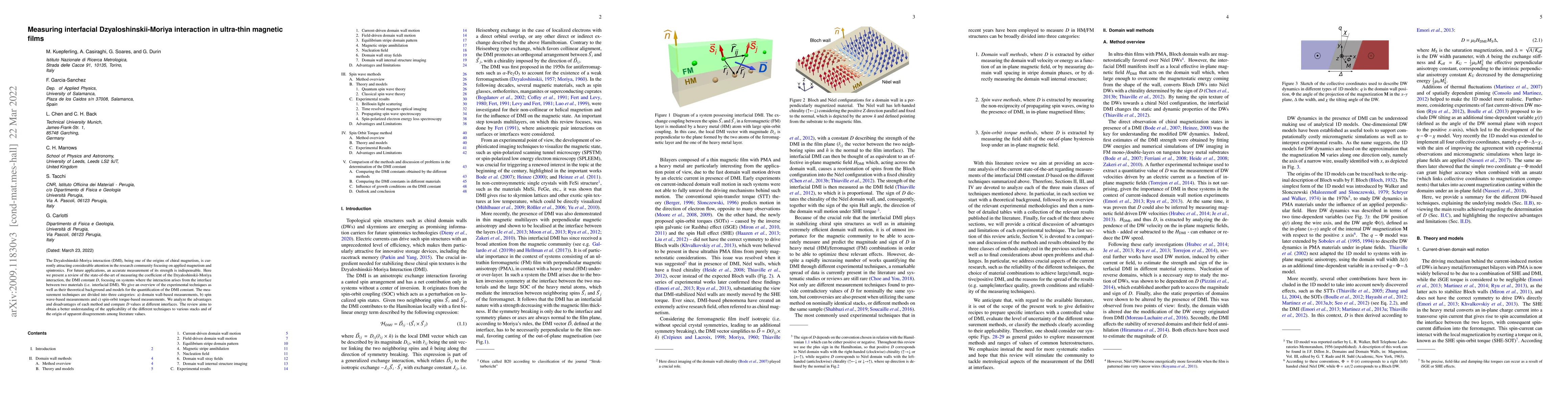 Thumbnail for Measuring interfacial Dzyaloshinskii-Moriya interaction in ultra-thin
  magnetic films
