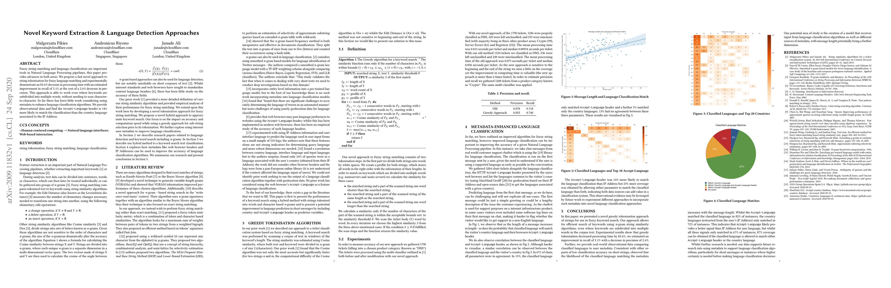Thumbnail for Novel Keyword Extraction and Language Detection Approaches