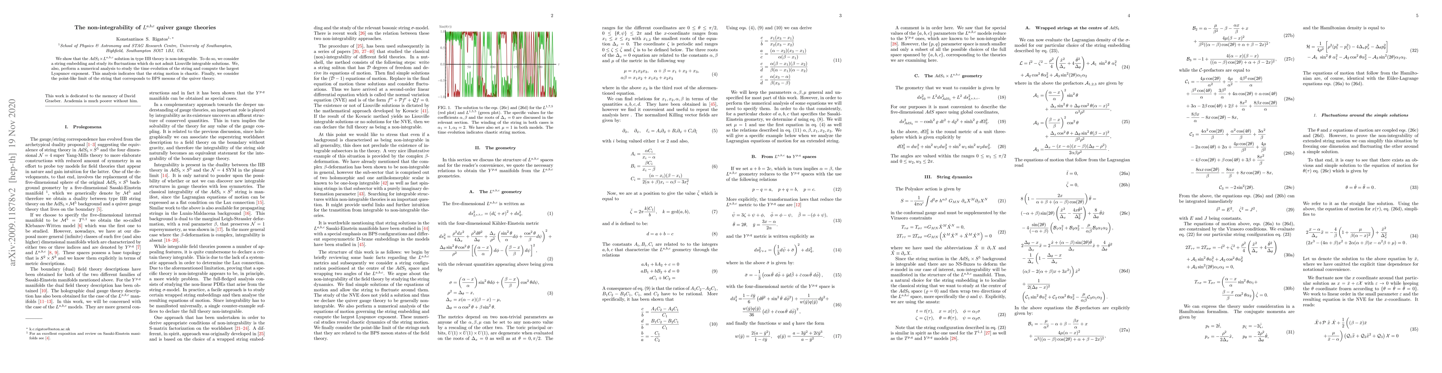 Thumbnail for The non-integrability of $L^{a,b,c}$ quiver gauge theories