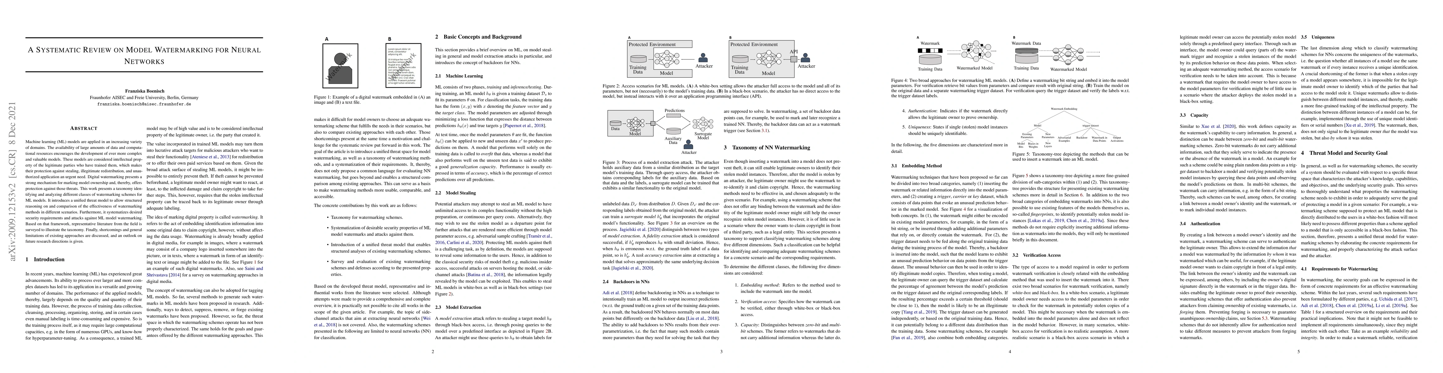 Thumbnail for A Systematic Review on Model Watermarking for Neural Networks