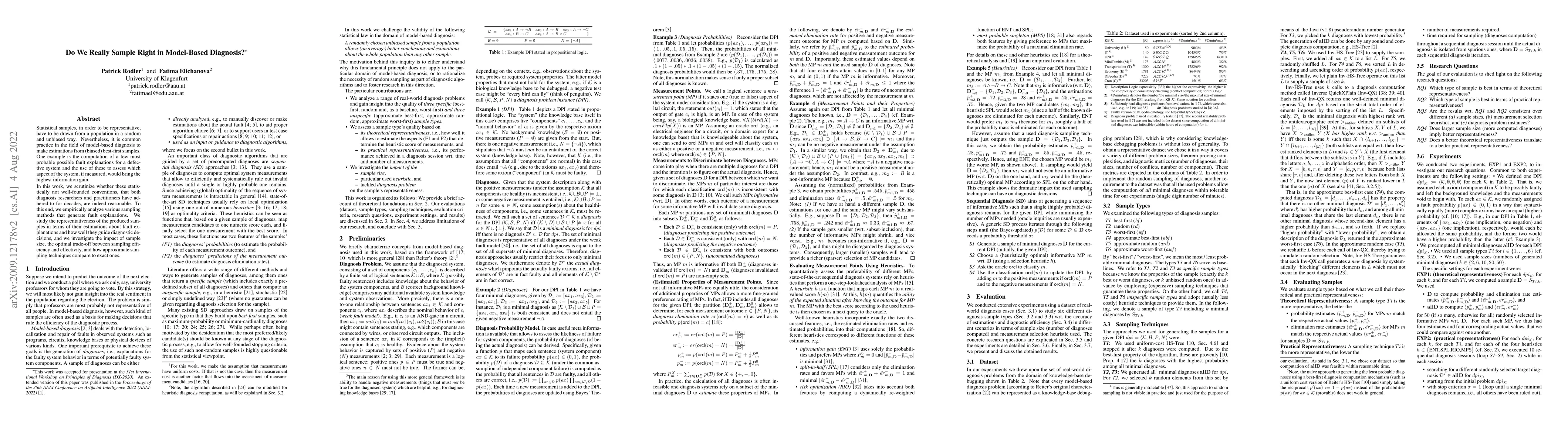 Thumbnail for Do We Really Sample Right In Model-Based Diagnosis?