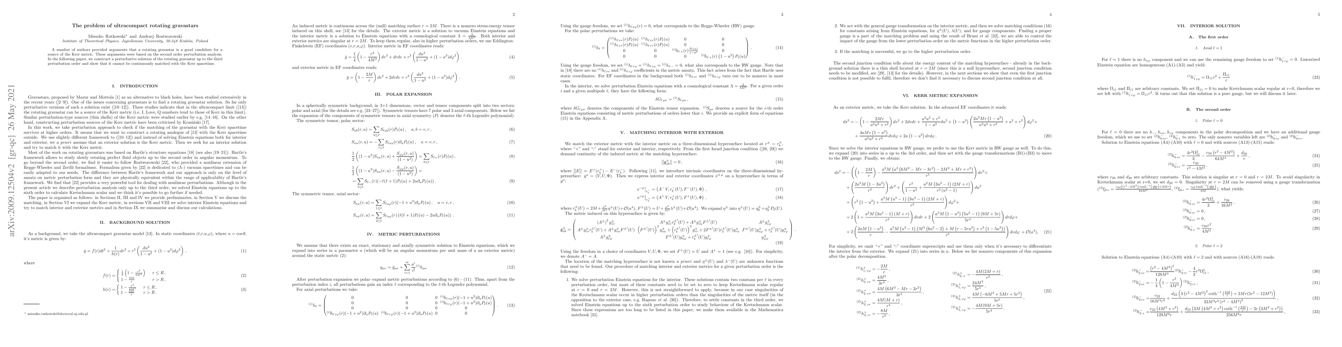 Thumbnail for The problem of ultracompact rotating gravastars