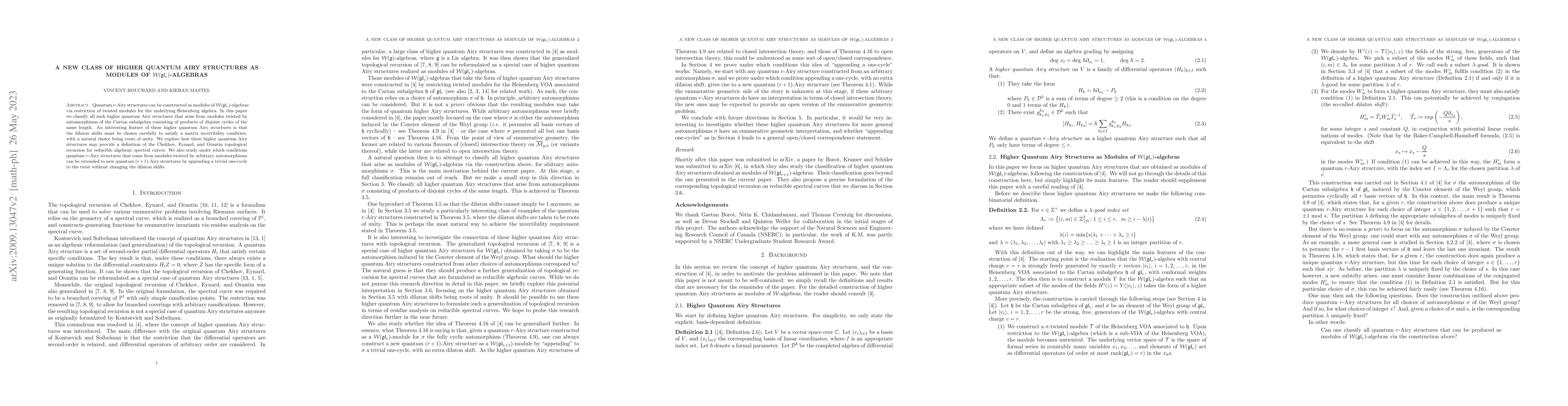 Thumbnail for A New Class of Higher Quantum Airy Structures as Modules of
  $\mathcal{W}(\mathfrak{gl}_r)$-Algebras
