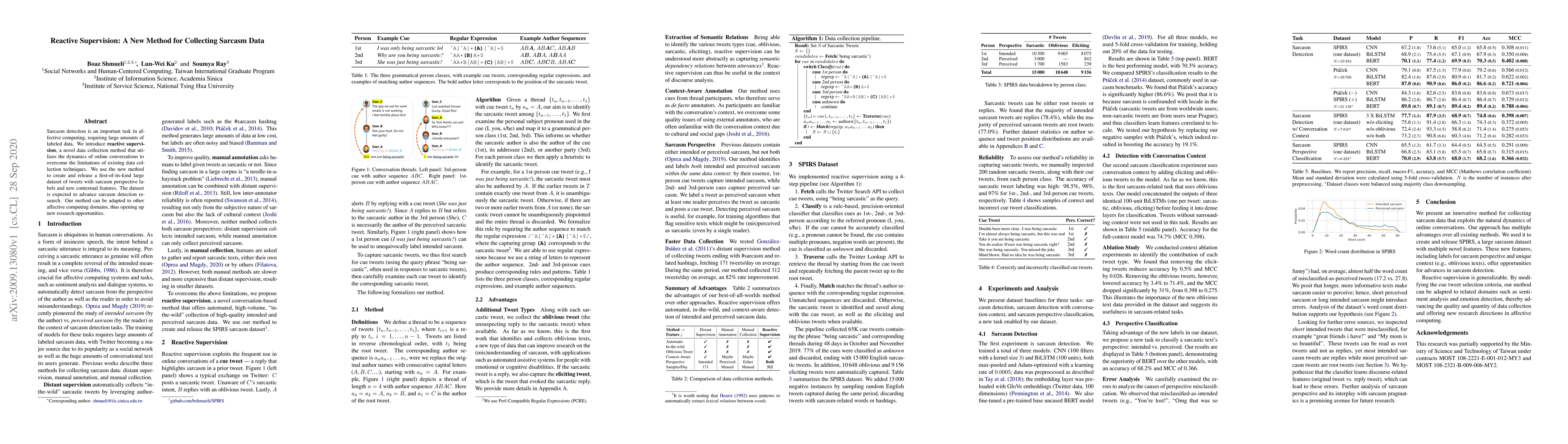Thumbnail for Reactive Supervision: A New Method for Collecting Sarcasm Data