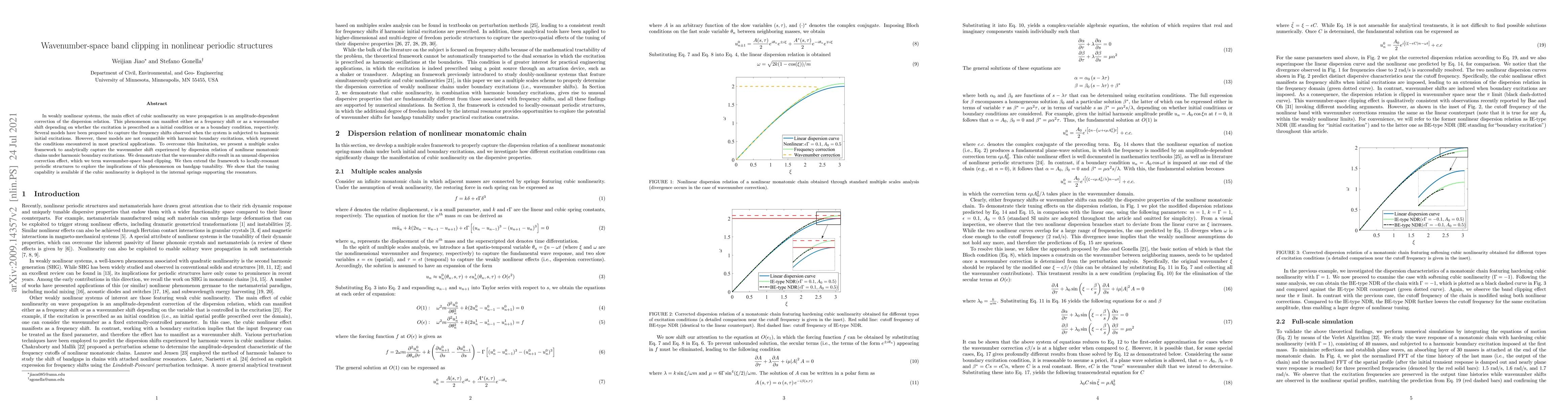 Thumbnail for Wavenumber-space band clipping in nonlinear periodic structures