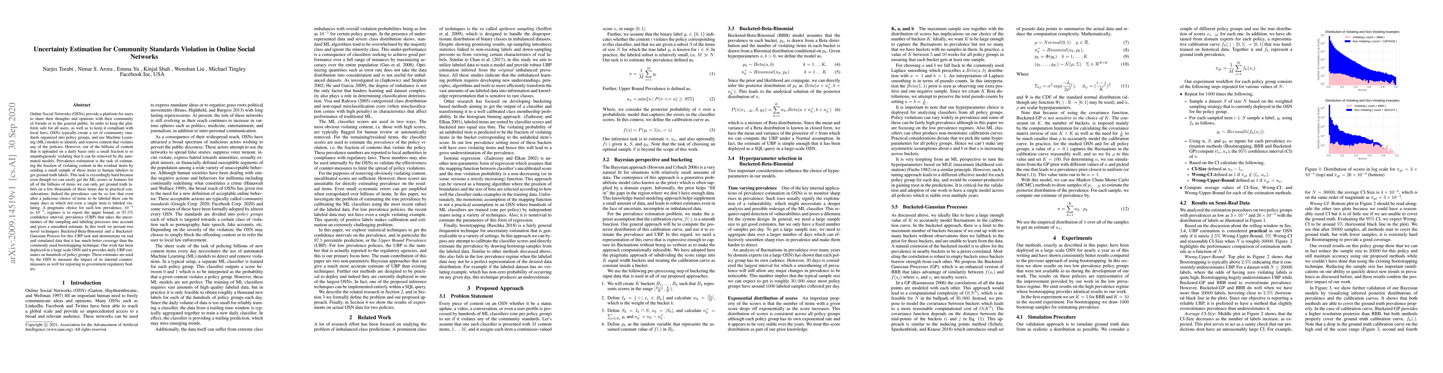 Thumbnail for Uncertainty Estimation For Community Standards Violation In Online
  Social Networks