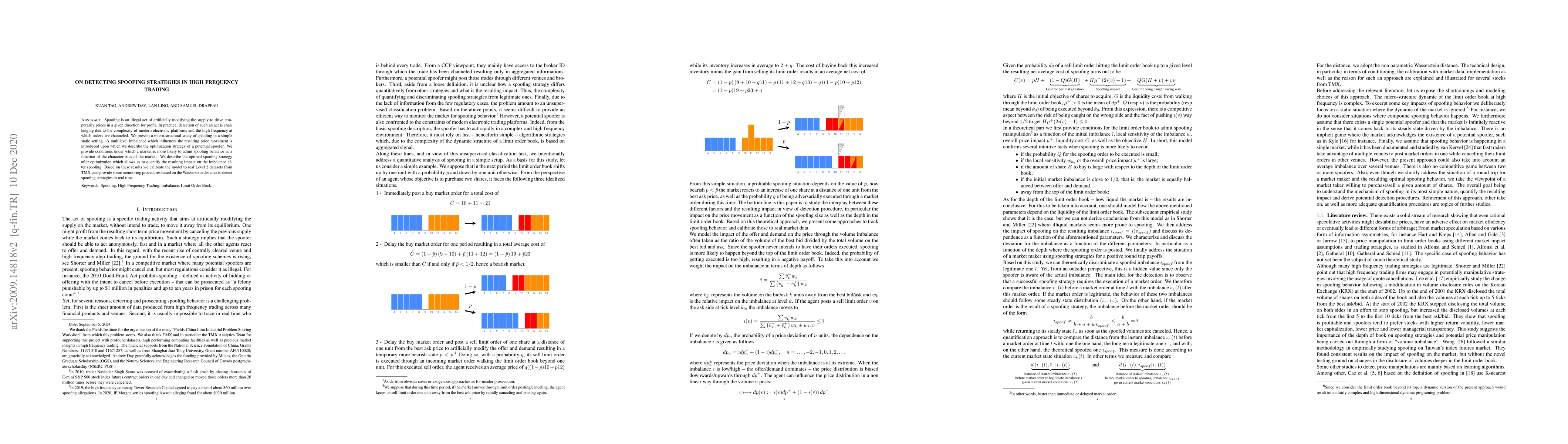 Thumbnail for On Detecting Spoofing Strategies in High Frequency Trading