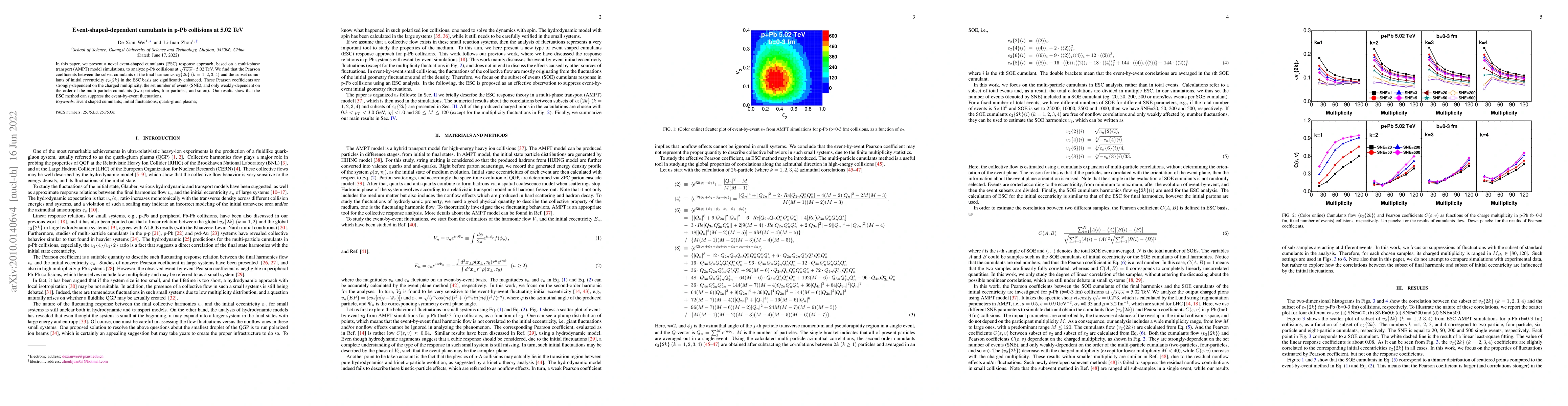 Thumbnail for Event-shaped-dependent cumulants in p-Pb collisions at 5.02 TeV