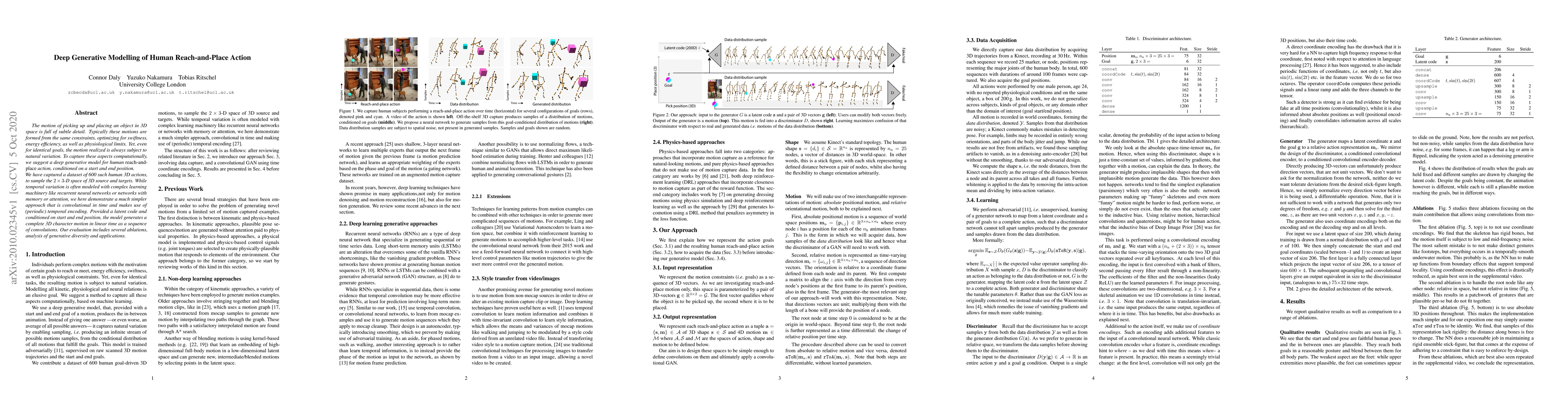 Thumbnail for Deep Generative Modelling of Human Reach-and-Place Action