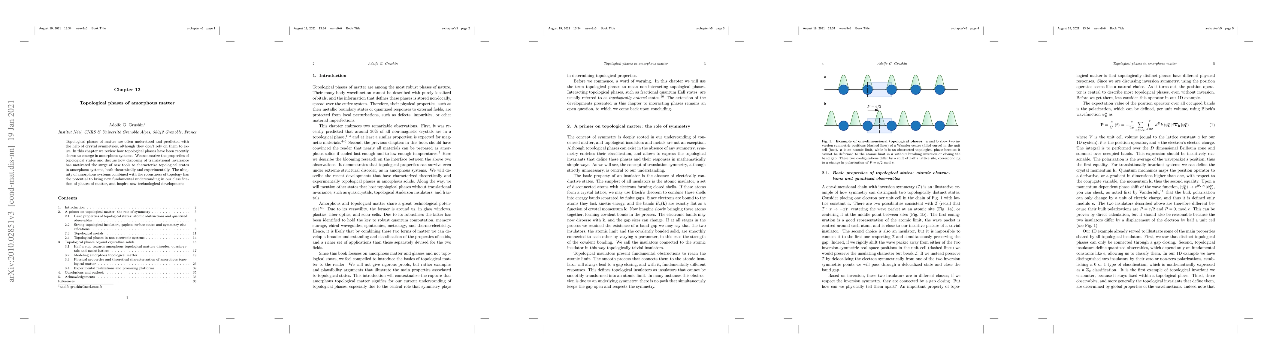Thumbnail for Topological phases of amorphous matter