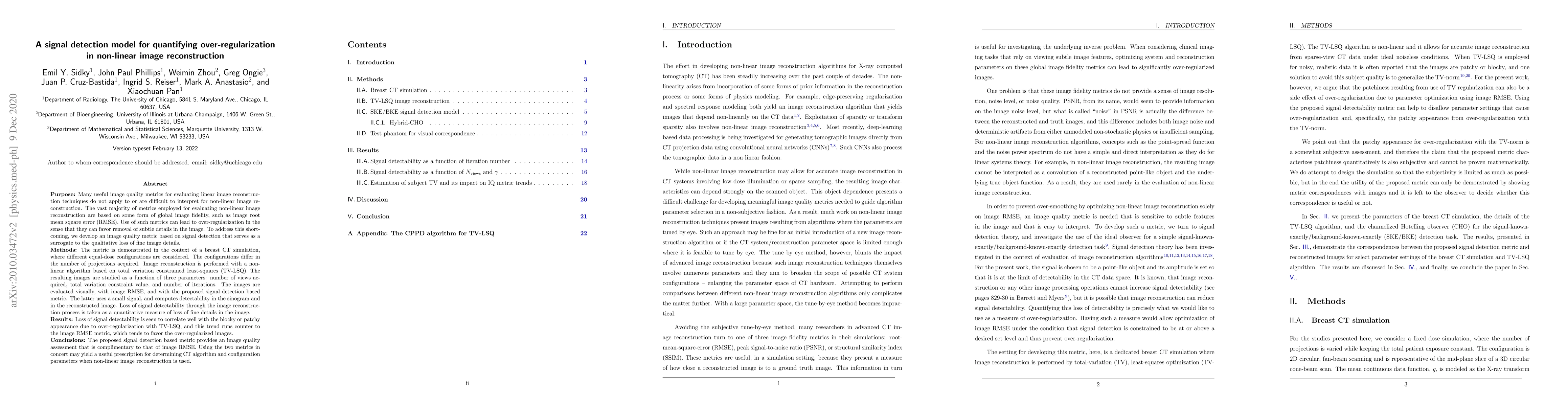 Thumbnail for A signal detection model for quantifying over-regularization in
  non-linear image reconstruction