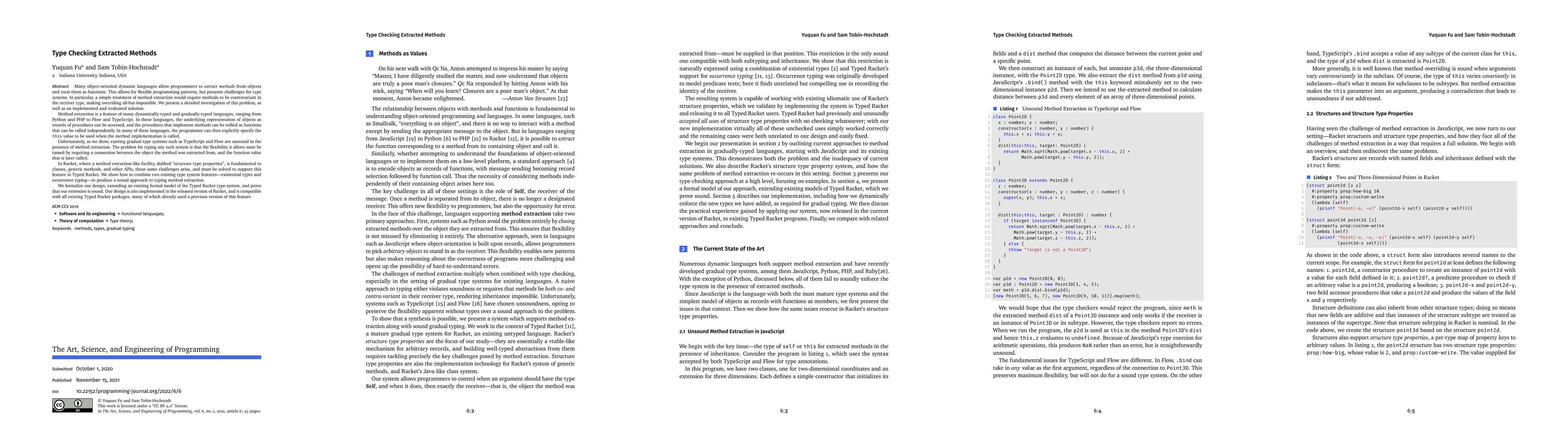 Thumbnail for Type Checking Extracted Methods