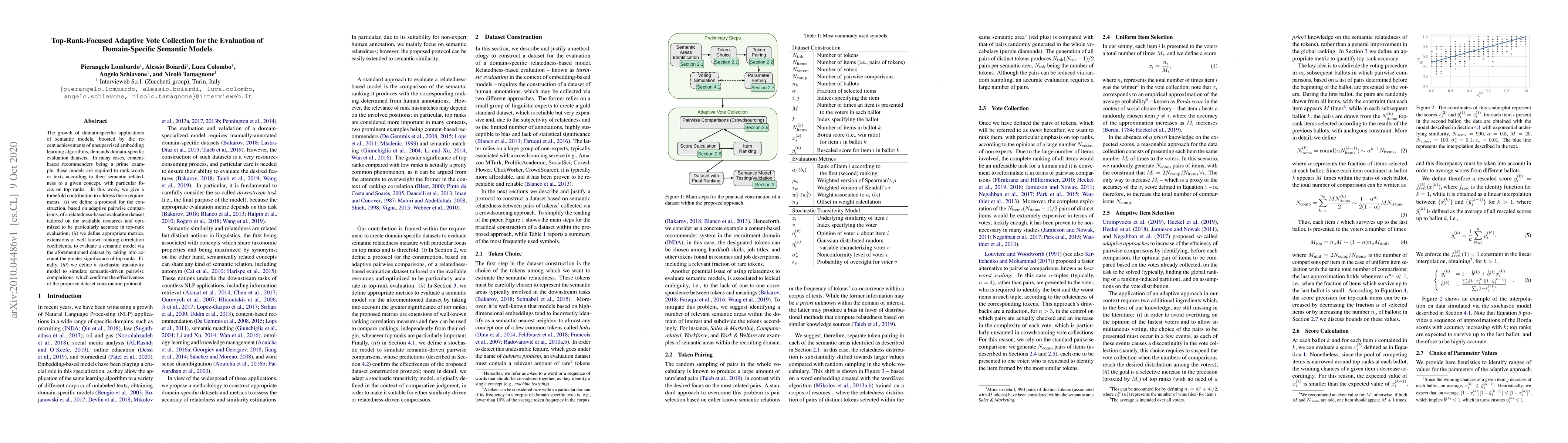 Thumbnail for Top-Rank-Focused Adaptive Vote Collection for the Evaluation of
  Domain-Specific Semantic Models