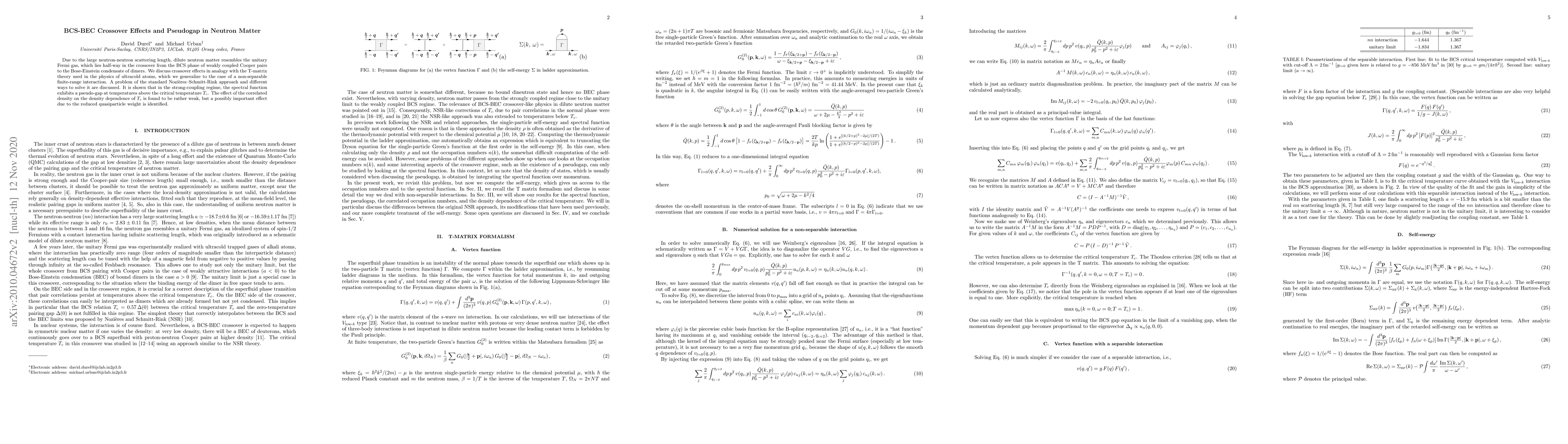 Thumbnail for BCS-BEC Crossover Effects and Pseudogap in Neutron Matter