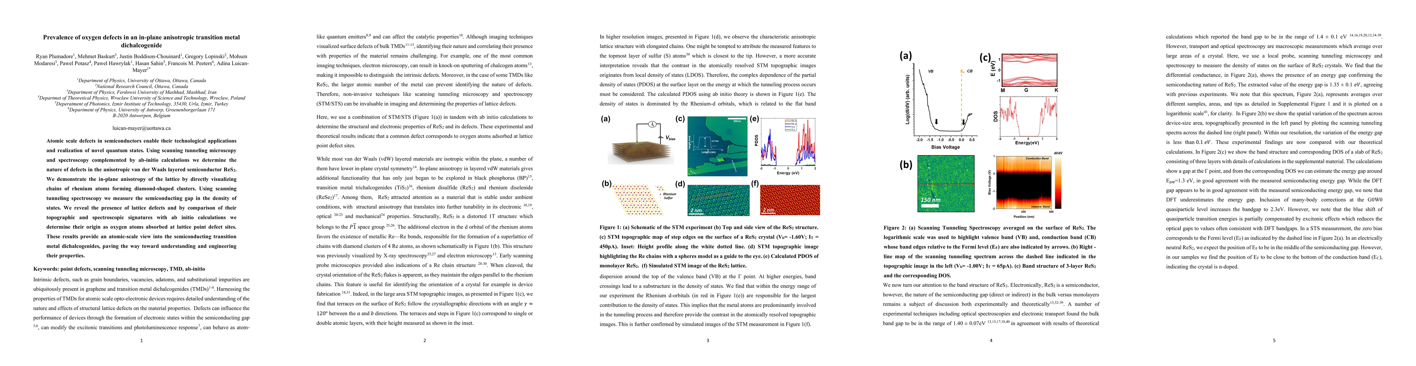 Thumbnail for Prevalence of oxygen defects in an in-plane anisotropic transition metal
  dichalcogenide