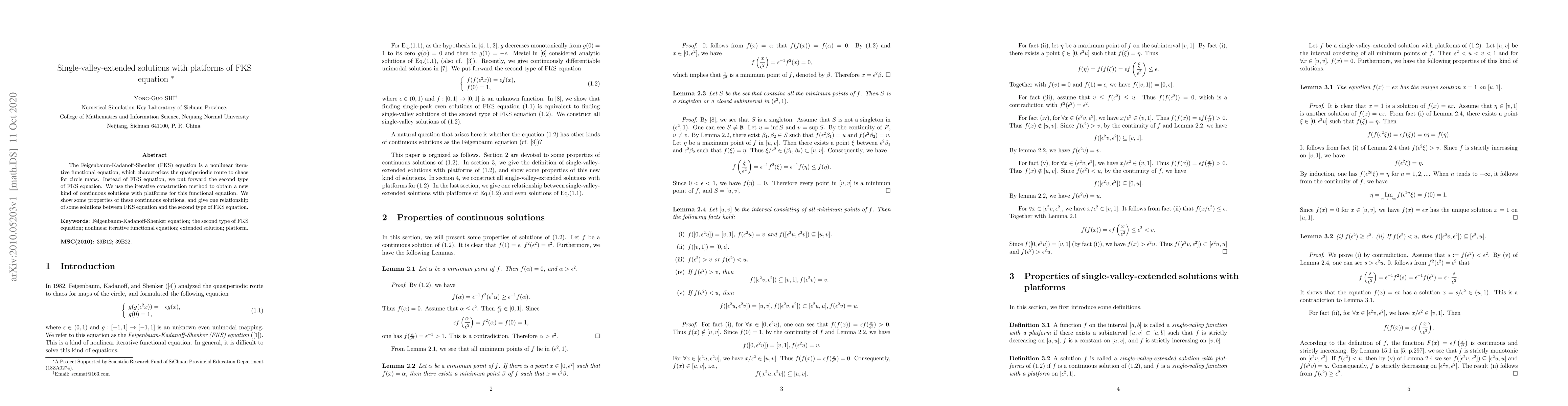 Thumbnail for Single-valley-extended solutions with platforms of FKS equation