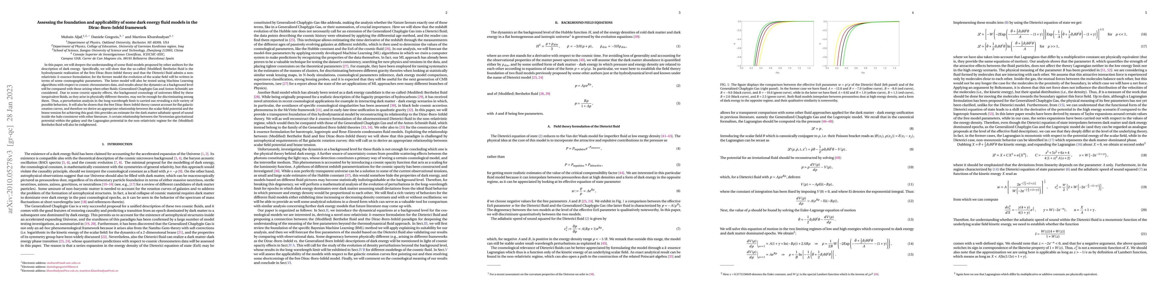 Thumbnail for Assessing the foundation and applicability of some dark energy fluid
  models in the Dirac-Born-Infeld framework