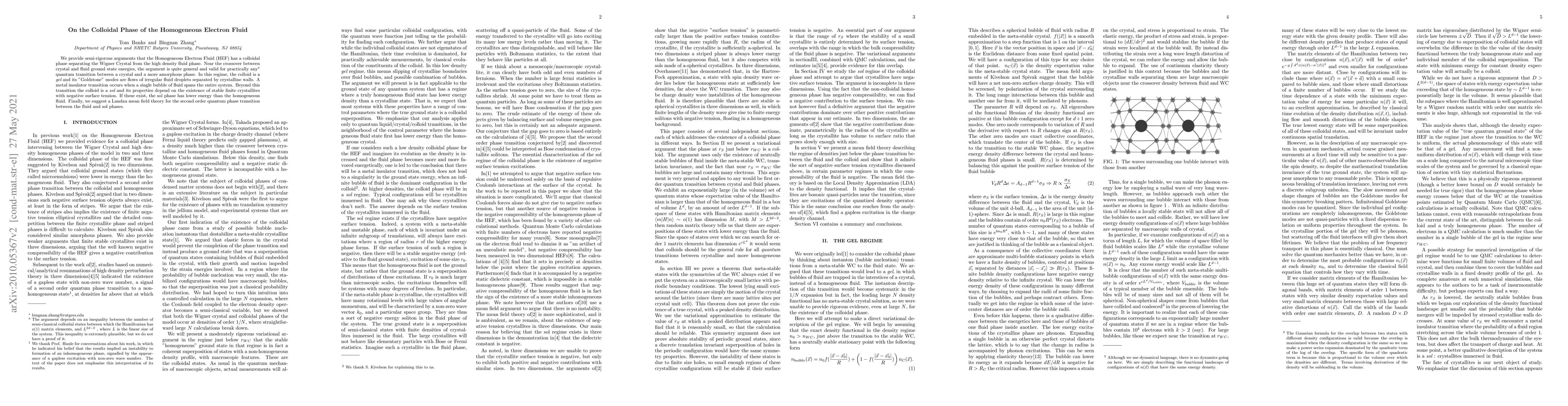 Thumbnail for On the Colloidal Phase of the Homogeneous Electron Fluid