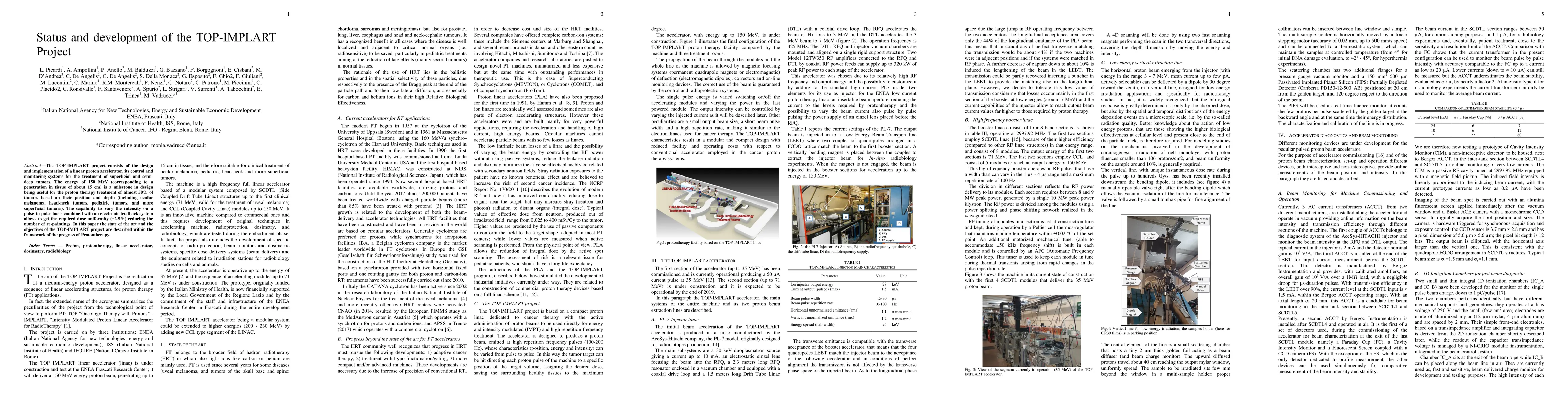 Thumbnail for Status and development of the TOP-IMPLART Project