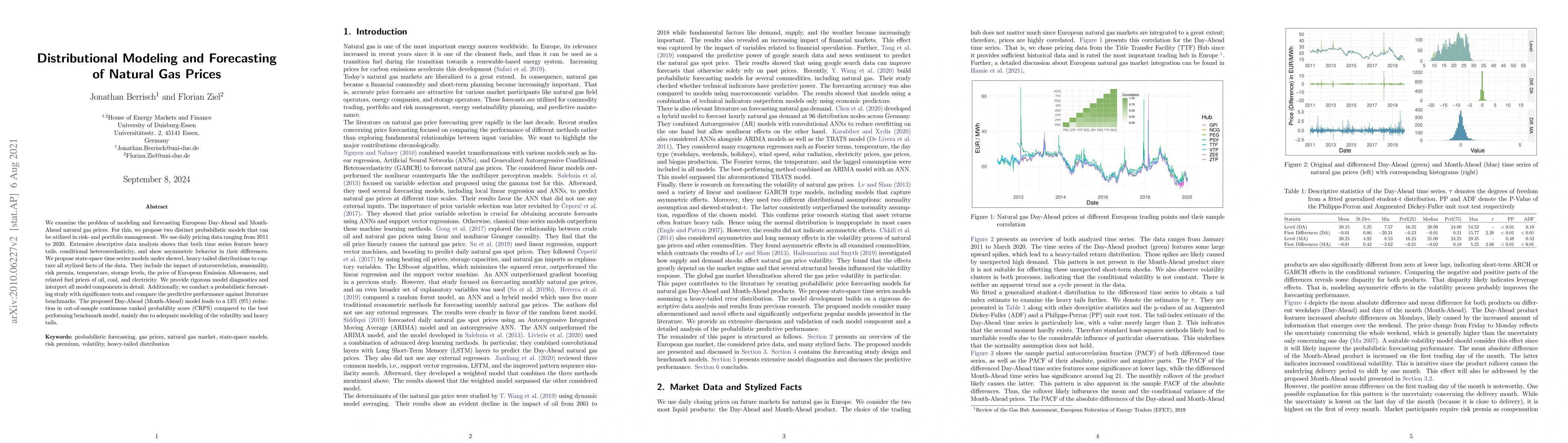 Thumbnail for Distributional Modeling and Forecasting of Natural Gas Prices