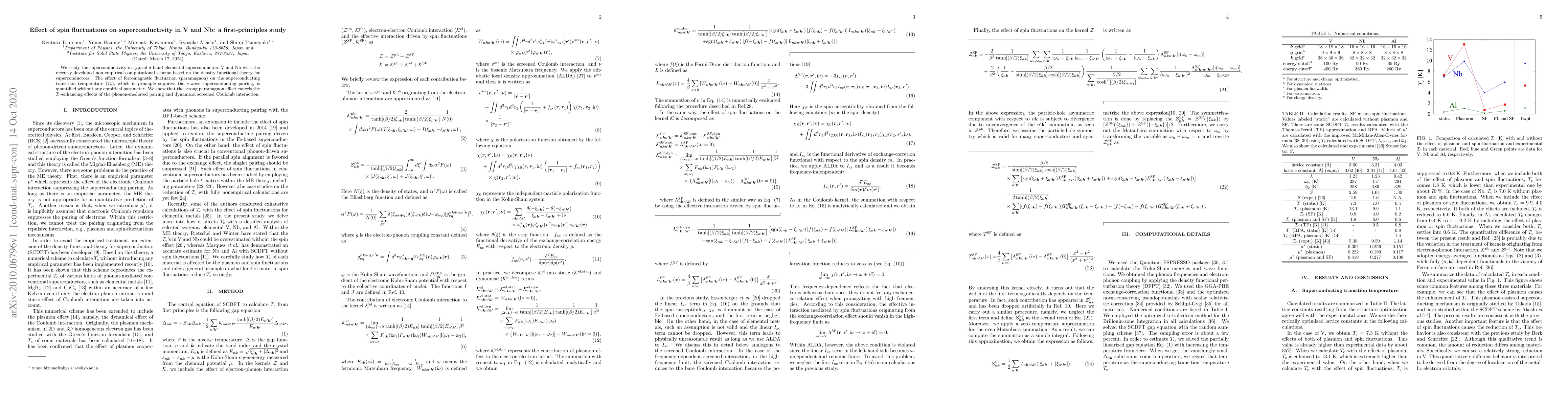 Thumbnail for Effect of spin fluctuations on superconductivity in V and Nb: a
  first-principles study