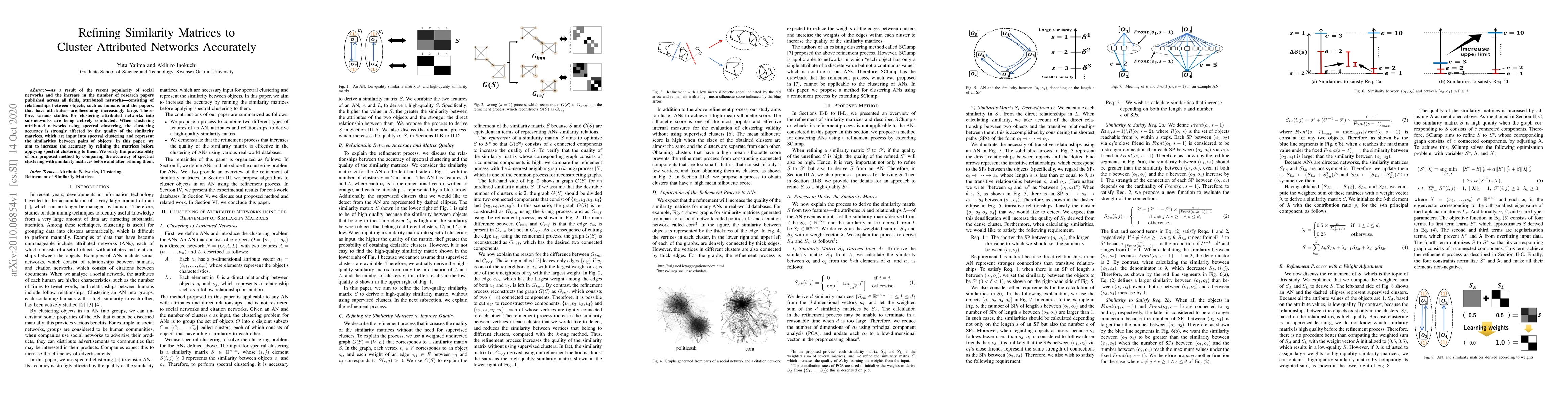 Thumbnail for Refining Similarity Matrices to Cluster Attributed Networks Accurately