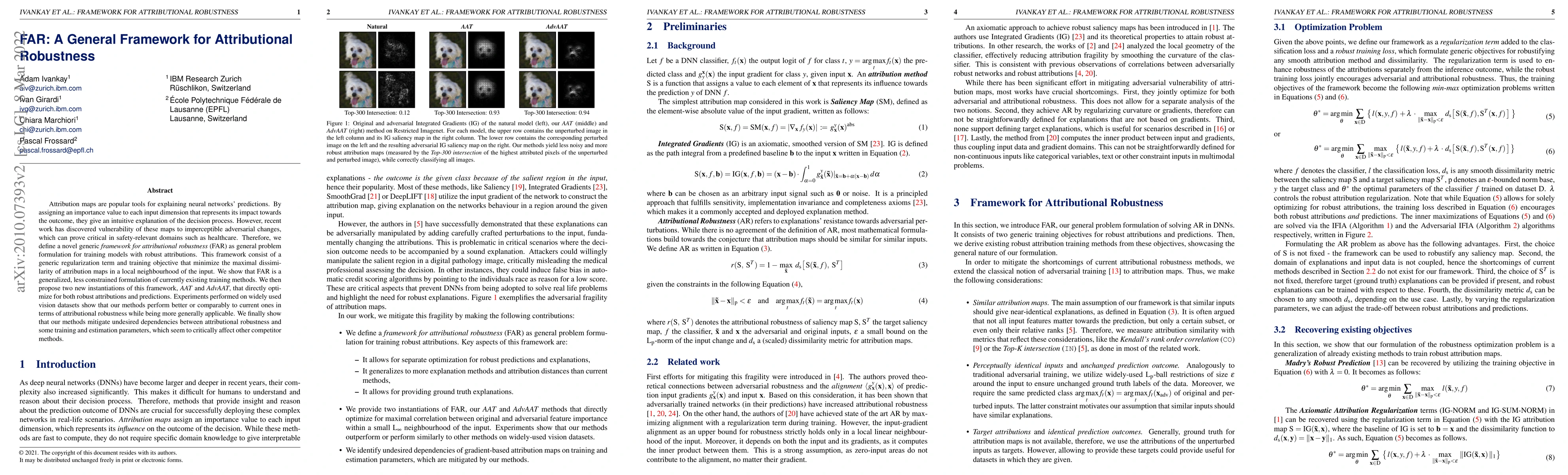 Thumbnail for FAR: A General Framework for Attributional Robustness