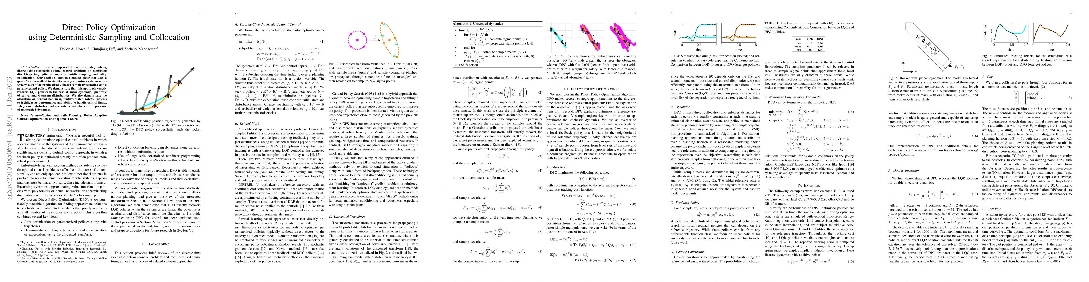 Thumbnail for Direct Policy Optimization using Deterministic Sampling and Collocation