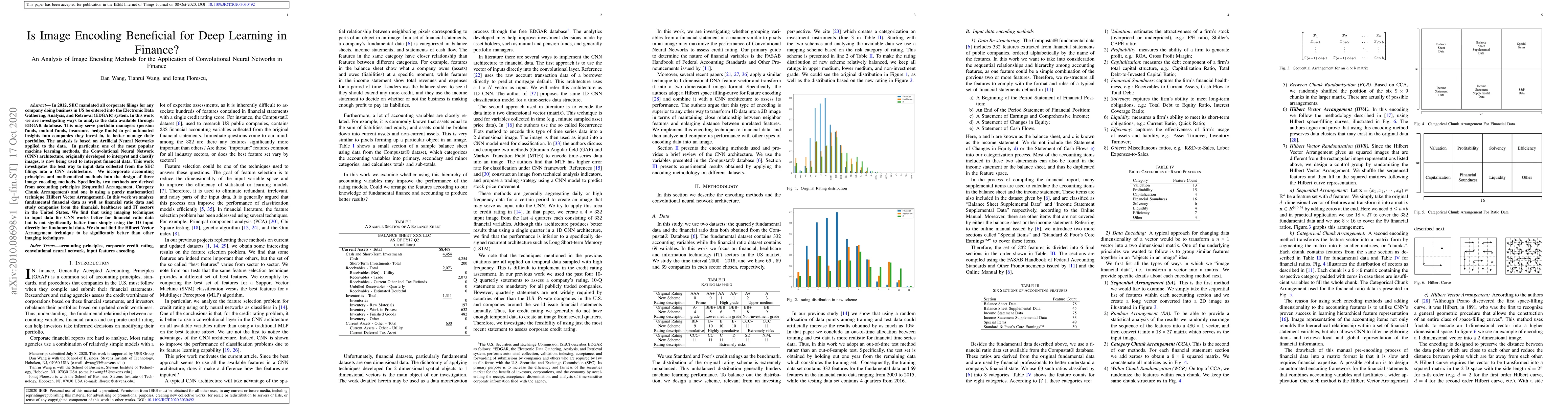 Thumbnail for Is Image Encoding Beneficial for Deep Learning in Finance? An Analysis
  of Image Encoding Methods for the Application of Convolutional Neural
  Networks in Finance