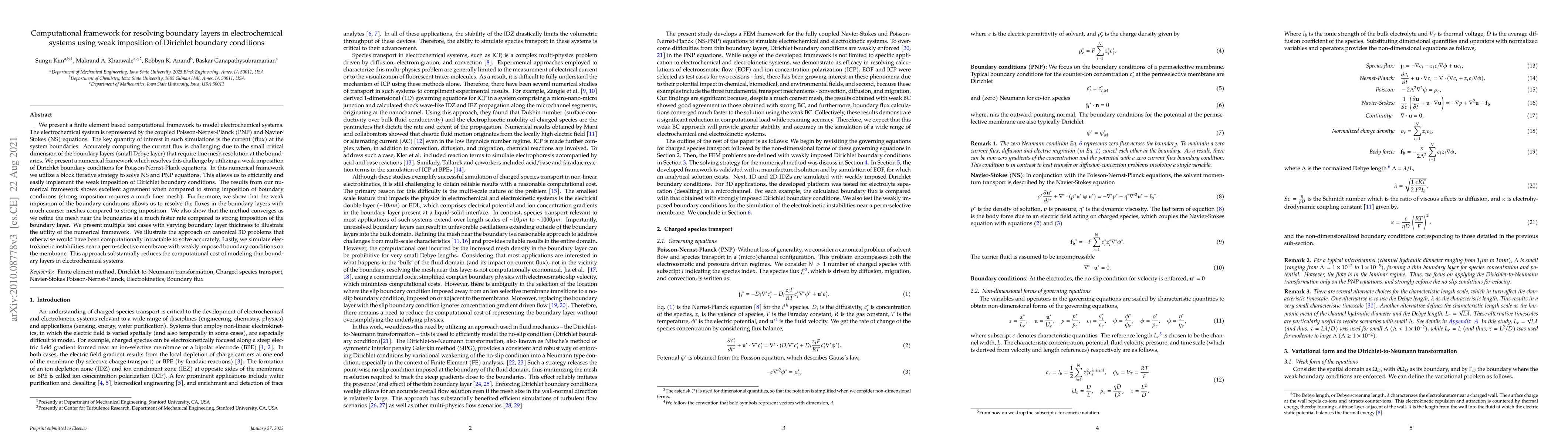 Thumbnail for Modeling electrochemical systems with weakly imposed Dirichlet boundary
  conditions