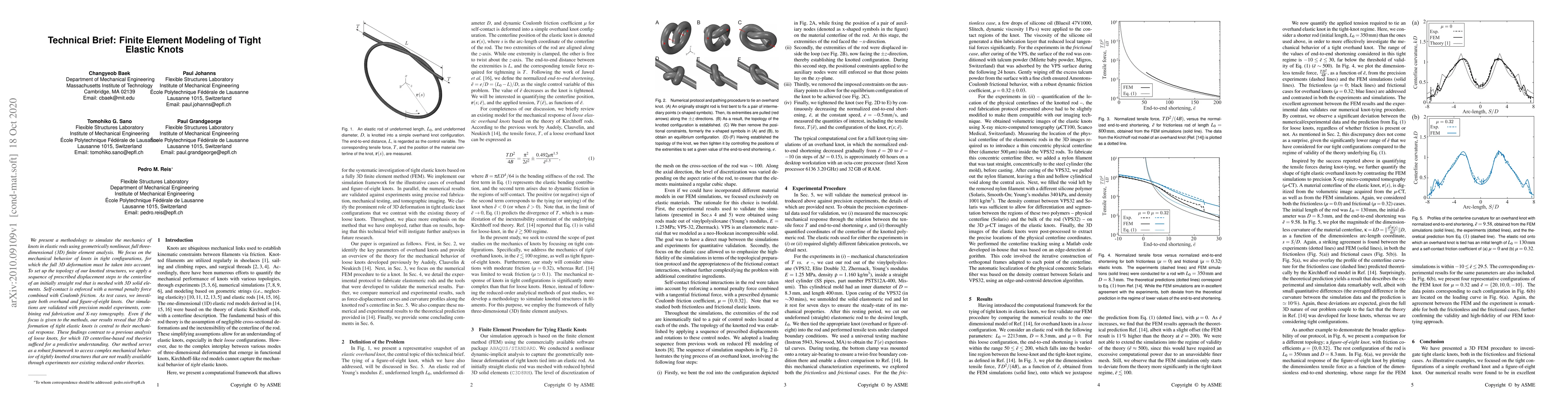 Thumbnail for Technical Brief: Finite Element Modeling of Tight Elastic Knots