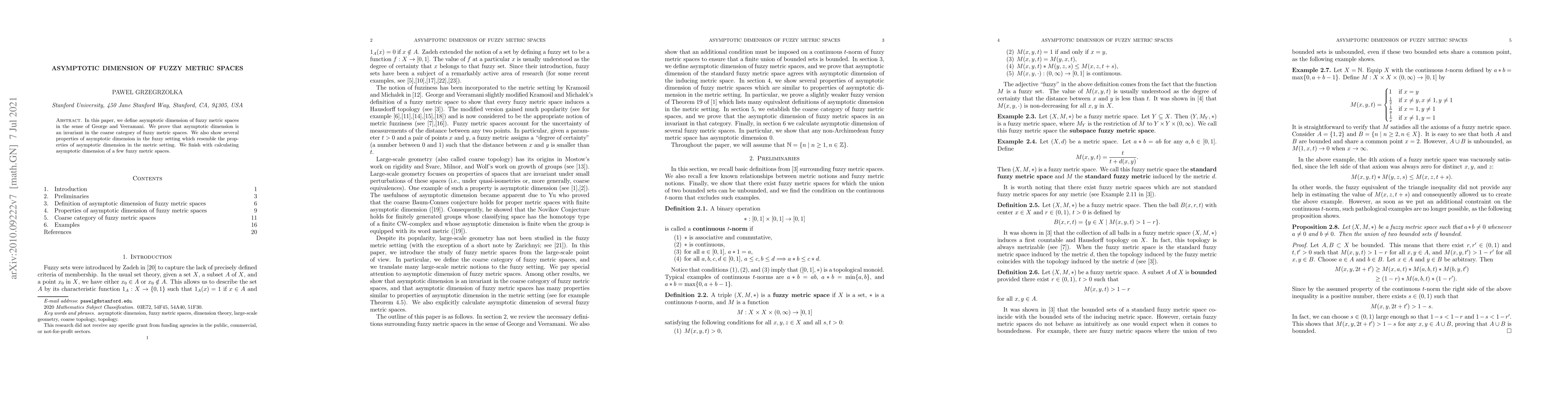 Thumbnail for Asymptotic dimension of fuzzy metric spaces
