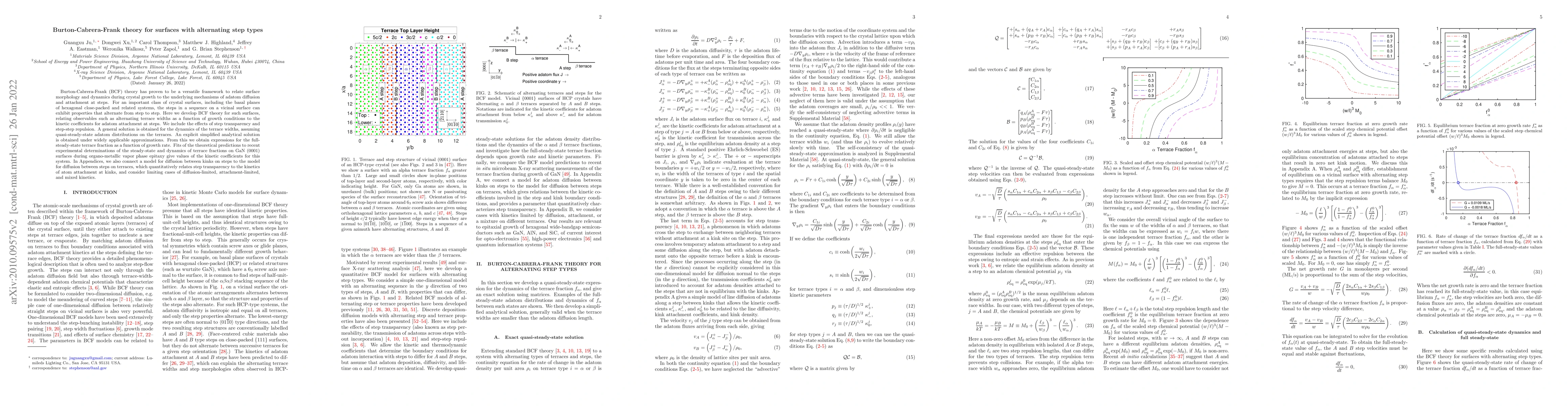Thumbnail for Burton-Cabrera-Frank theory for surfaces with alternating step types