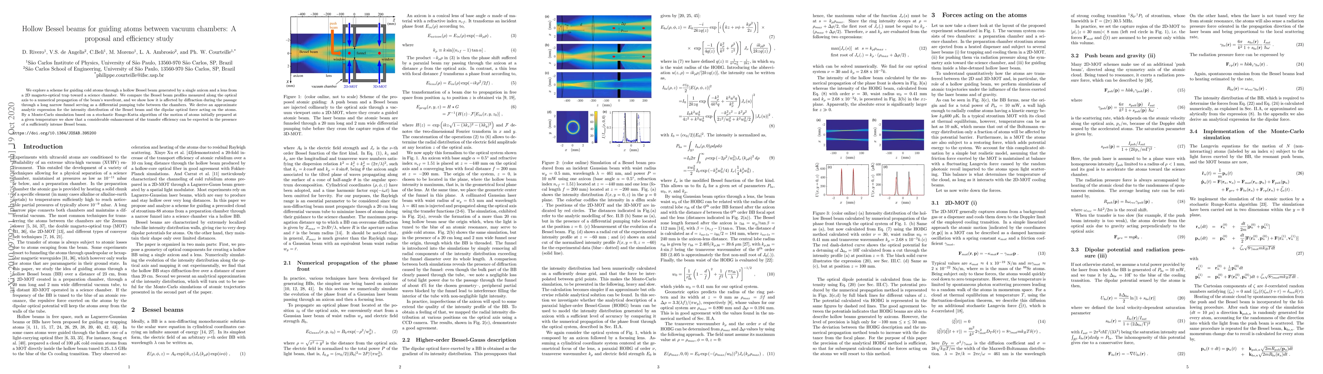 Thumbnail for Hollow Bessel beams for guiding atoms between vacuum chambers: A
  proposal and efficiency study