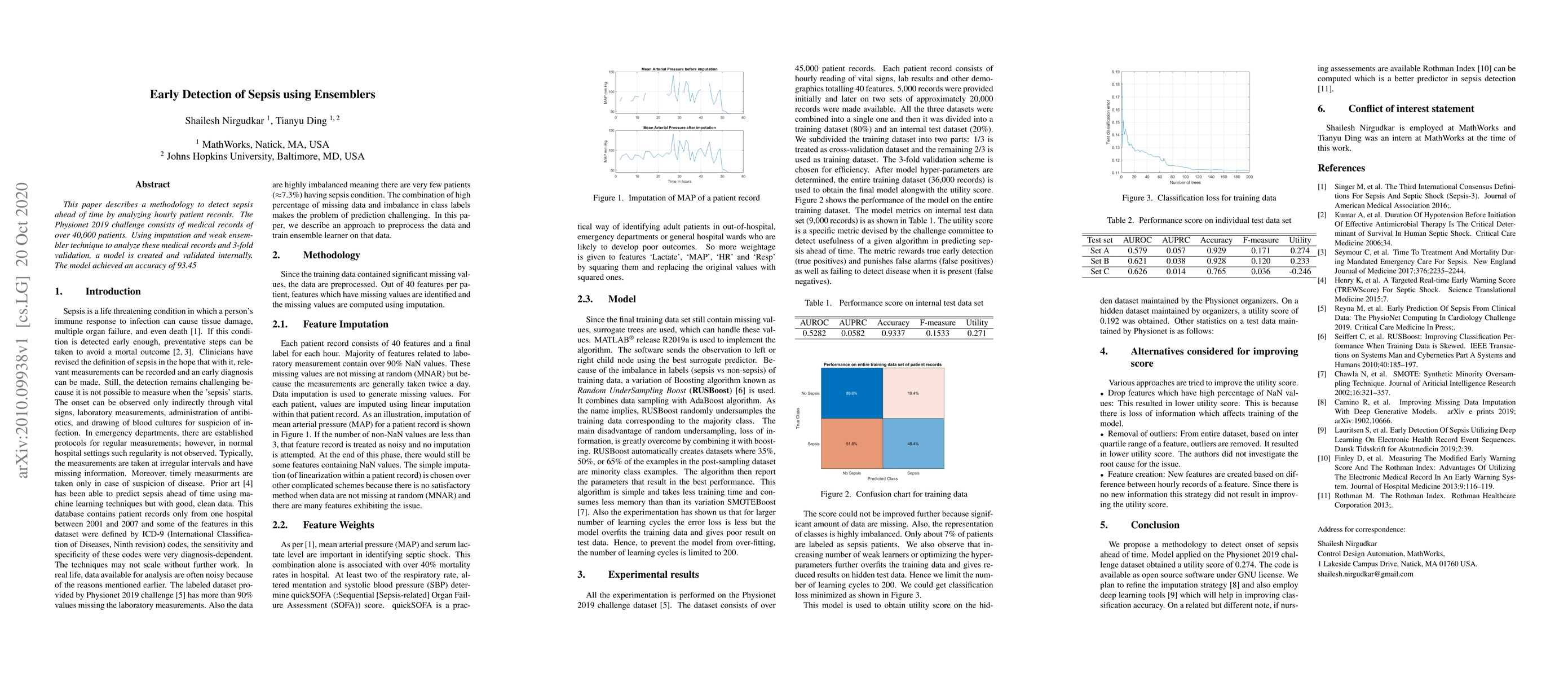 Thumbnail for Early Detection of Sepsis using Ensemblers