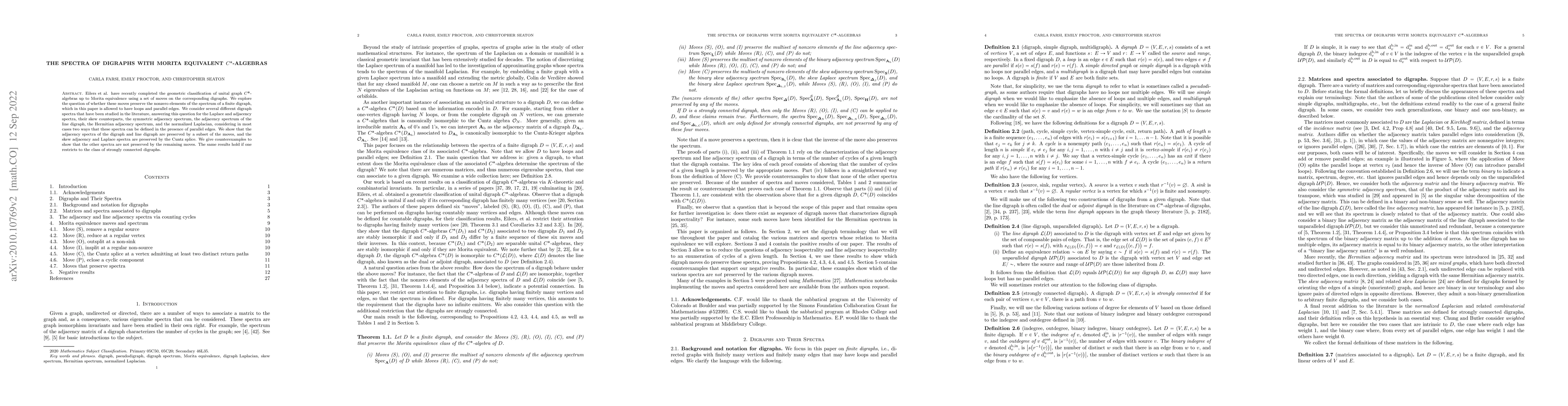 Thumbnail for The spectra of digraphs with Morita equivalent $C^\ast$-algebras