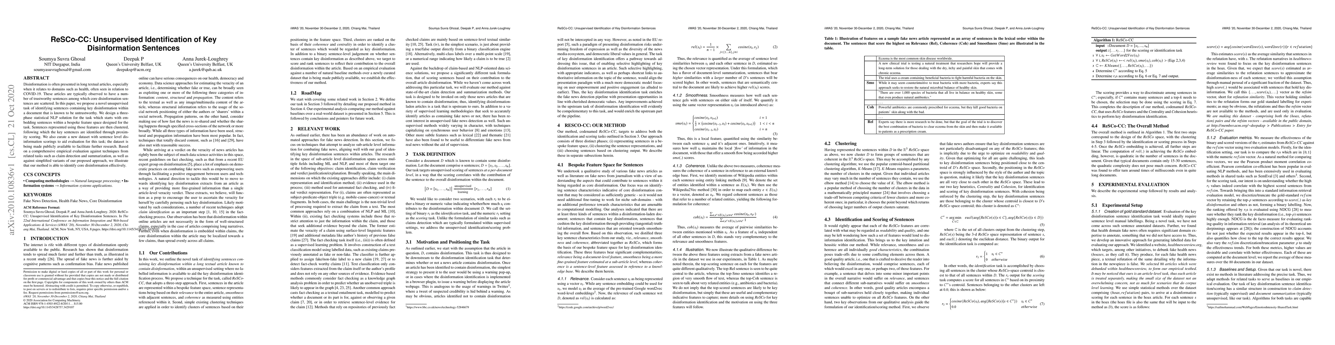 Thumbnail for ReSCo-CC: Unsupervised Identification of Key Disinformation Sentences